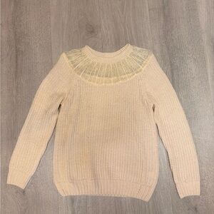 Elegant Cream Sweater